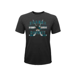 Outerstuff T-shirt Superstripe Tee Jr San Jose Sharks