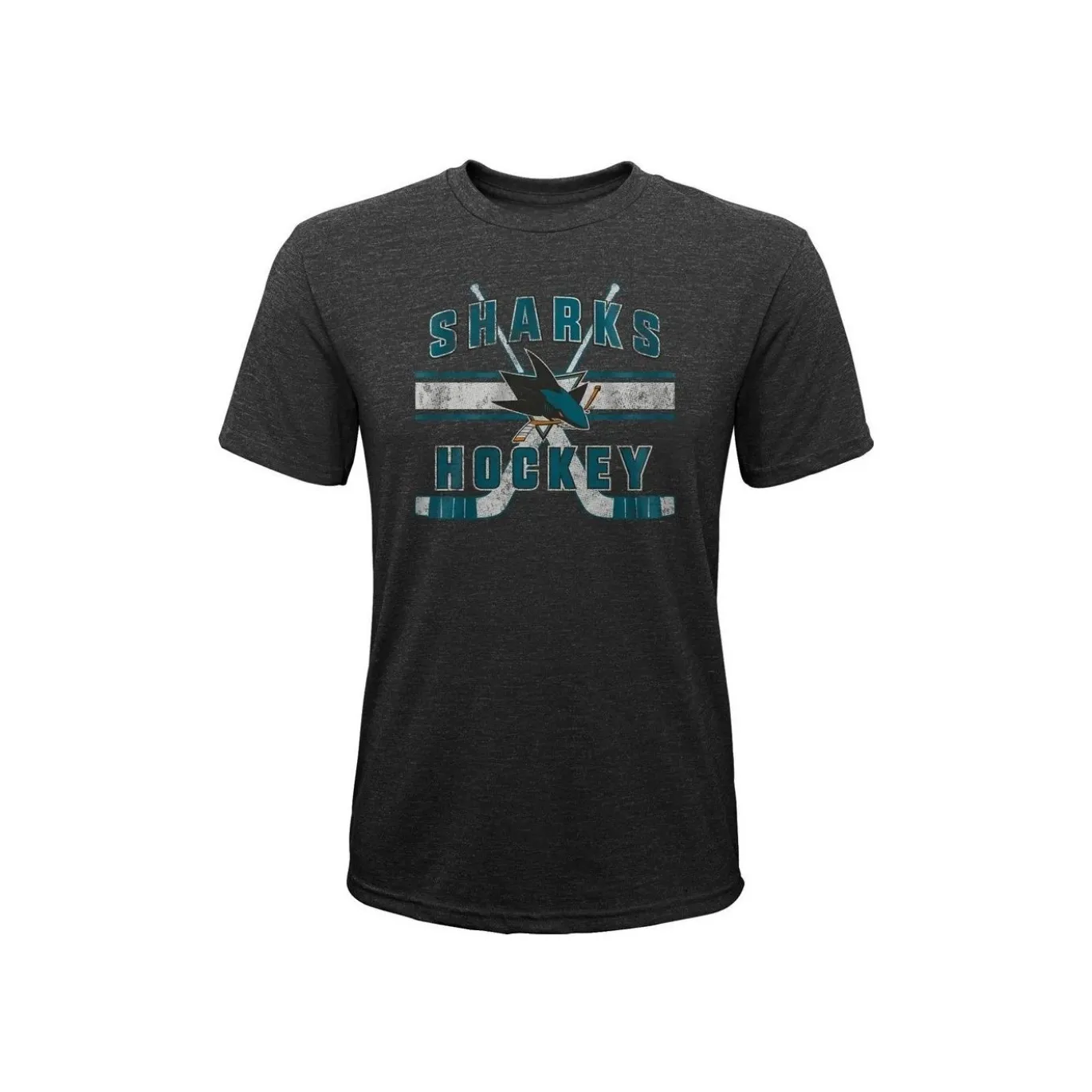 Outerstuff T-shirt Superstripe Tee Jr San Jose Sharks