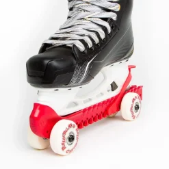 RollerGard Skridskoskydd Med Hjul Red