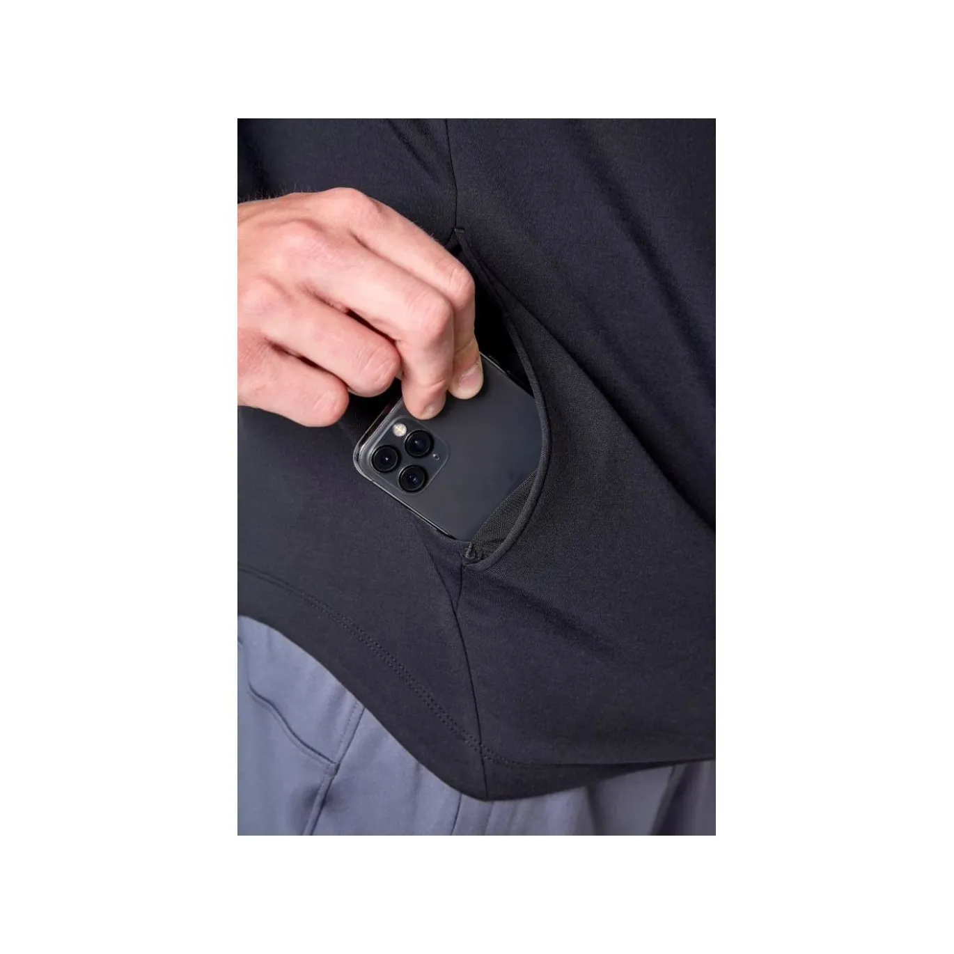 TRUE Hoodie City Flyte Sr Black