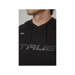 TRUE Hoodie Terry Graphic Sr Black