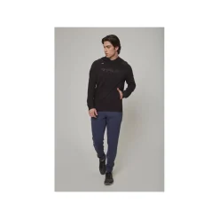 TRUE Hoodie Terry Graphic Sr Black