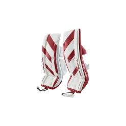 TRUE Målvaktsbenskydd HZRDUS Jr White/Red