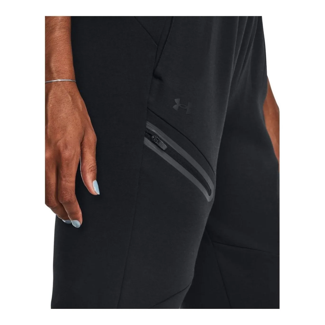 Under Armour Byxa Unstoppable Fleece Womens Black
