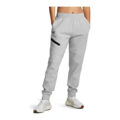 Under Armour Byxa Unstoppable Fleece Womens Mod Gray