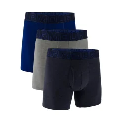 Under Armour Kalsonger Performance Cotton 6" 3pk Midnight Navy
