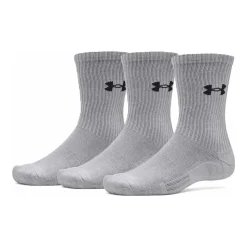 Under Armour Strumpor Performance Cotton 3-pack Halo Grey