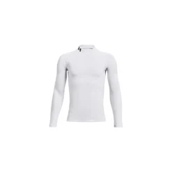 Under Armour Tröja CG Mock LS Junior White