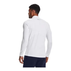 Under Armour Tröja Mock ColdGear Fitted White