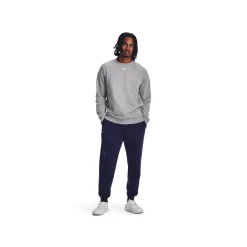 Under Armour Tröja Rival Fleece Crew Castlerock Light Heather