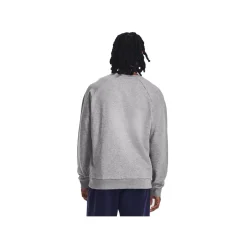 Under Armour Tröja Rival Fleece Crew Castlerock Light Heather