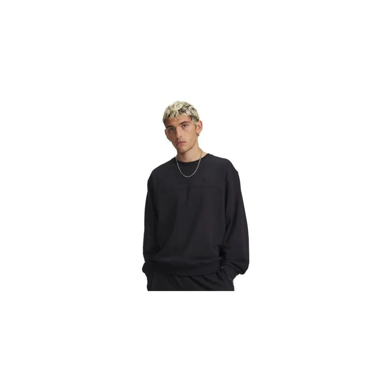 Under Armour Tröja Rival LW Crewneck Sr Black