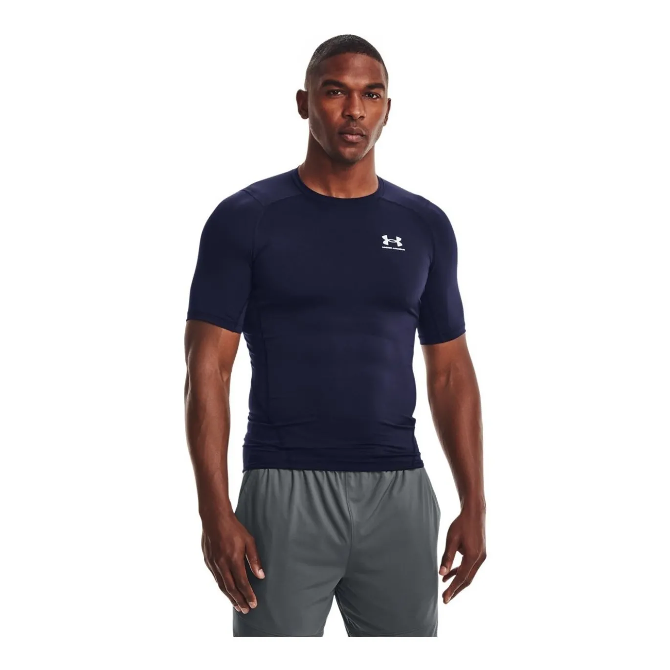Under Armour T-Shirt HG Comp SS Midnight Navy