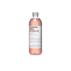Vitamin Well Energidryck Hydrate Jordgubb-Rabarber