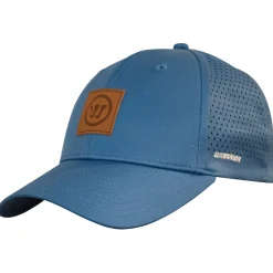 Warrior Keps Perforated Snapback Light Blue