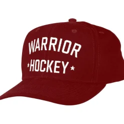 Warrior Keps Snapback Vinröd