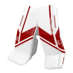 Warrior Målvaktsbenskydd G6 E+ Yth White/Red
