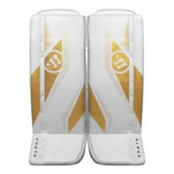 Warrior Målvaktsbensskydd S30 Yth White/Gold